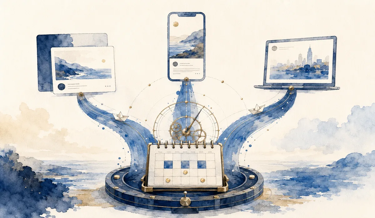 Publier automatiquement sur Instagram, Facebook et LinkedIn