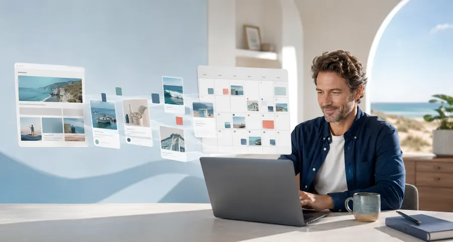 Social media automation for SMEs: from idea to publication